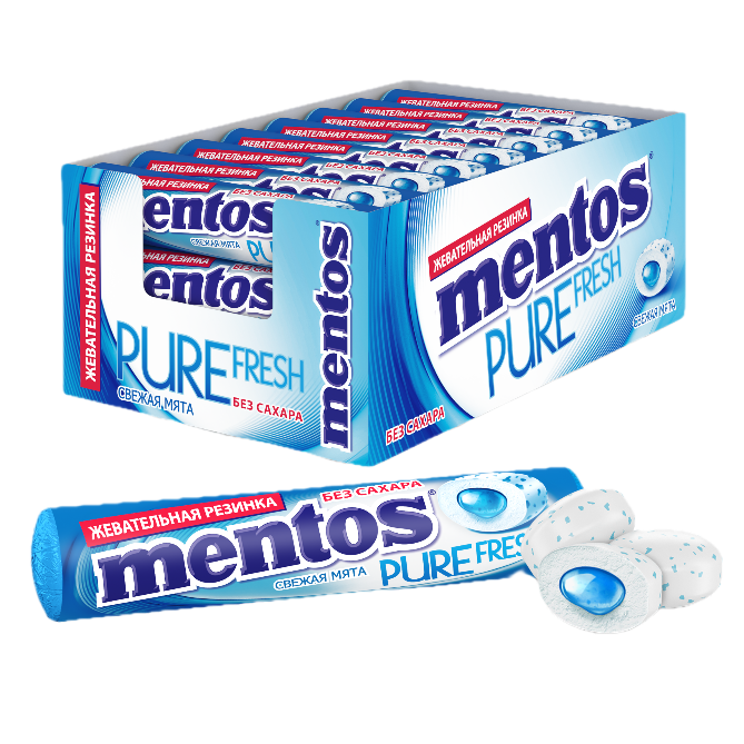 Ж/р Mentos РОЛЛ Pure Fresh Свежая Мята